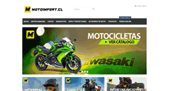 Desktop Screenshot of motoimport.cl